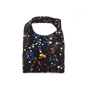 Loeffler Randall MINI Knot Splatter Paint Hobo Bag